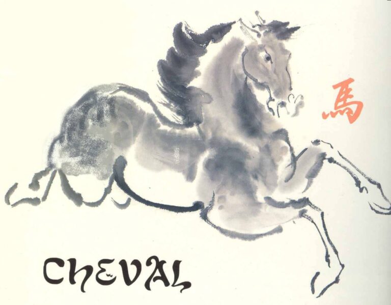 Le Cheval Signe astrologique chinois