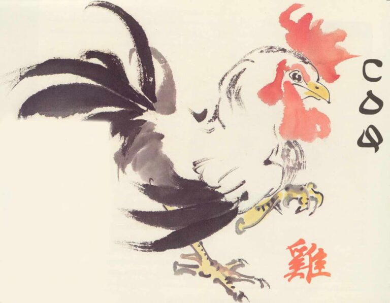 Le Coq Signe astrologique chinois