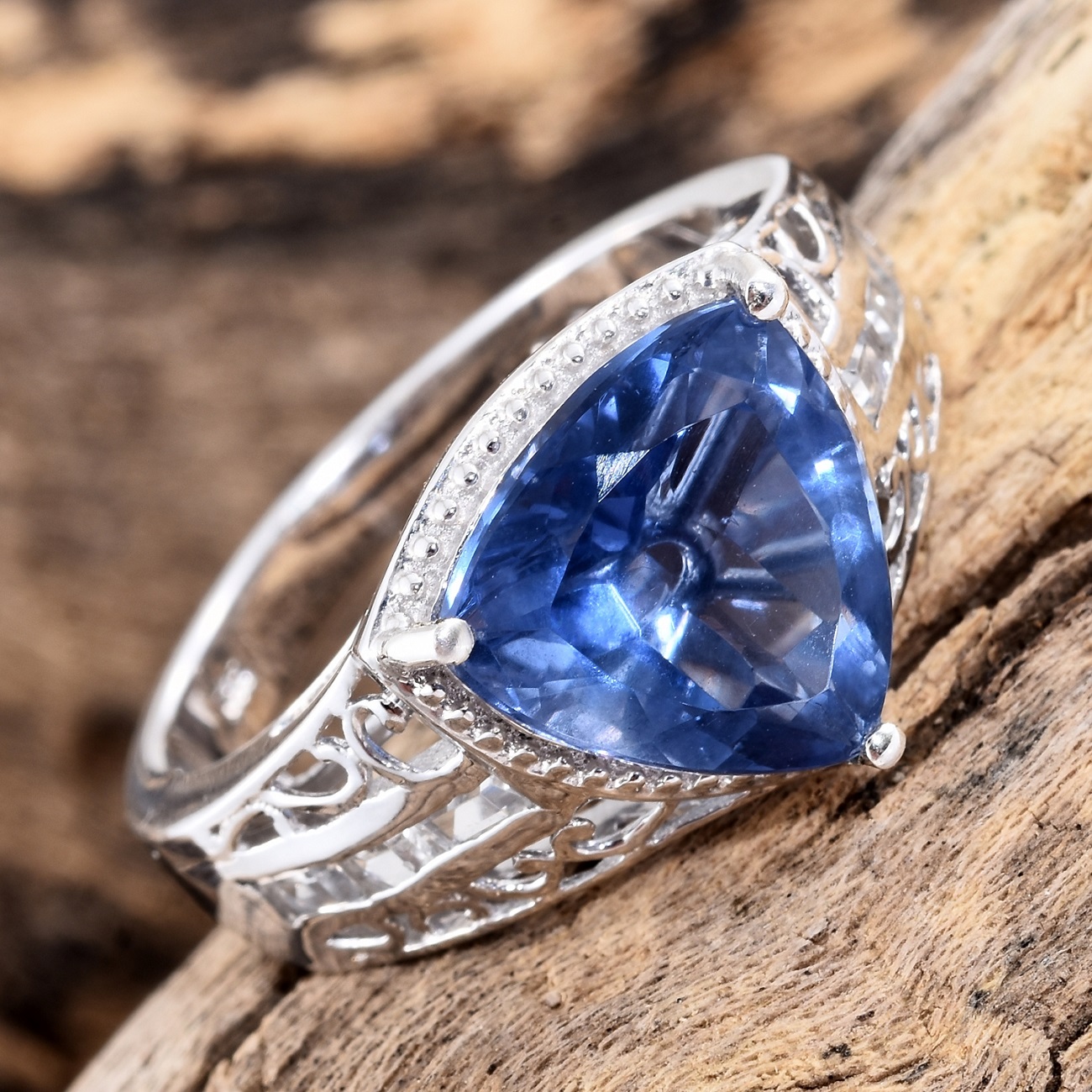 pierre fluorite bleue